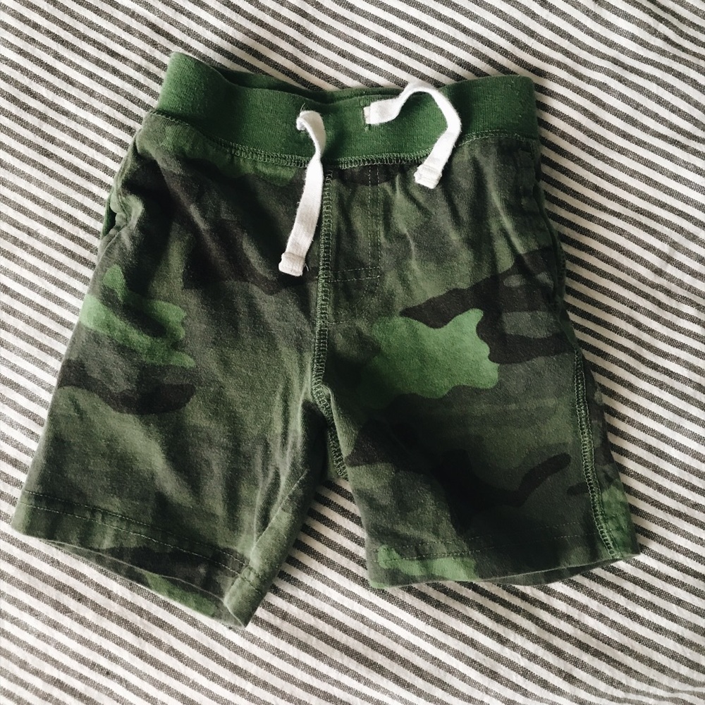 Camo BabyGap Pull On Shorts